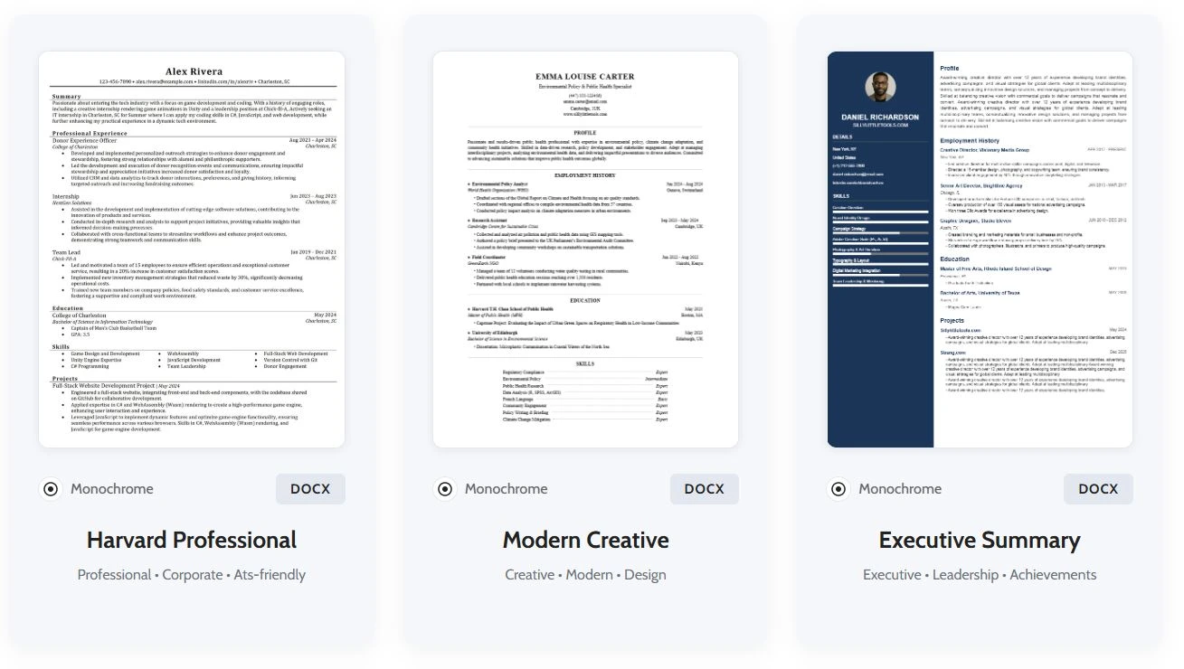 The image showcases a professional resume layout featuring clean formatting and organized sections, designed to appeal to hiring managers and job seekers alike. This resume template emphasizes a clear presentation of relevant skills, professional experience, and educational background, making it an effective tool for landing your dream job.